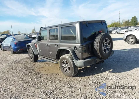 2019 Jeep Wrangler Unlimited Sport S 4X4 из США, поврежденный, VIN 1C4HJXDG3KW615822